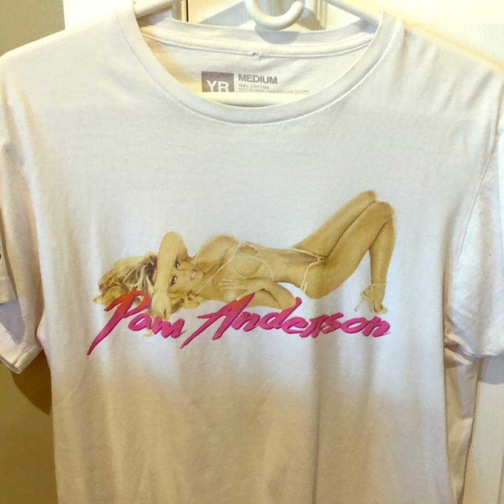 Men’s Young & Reckless Pam Anderson T Shirt